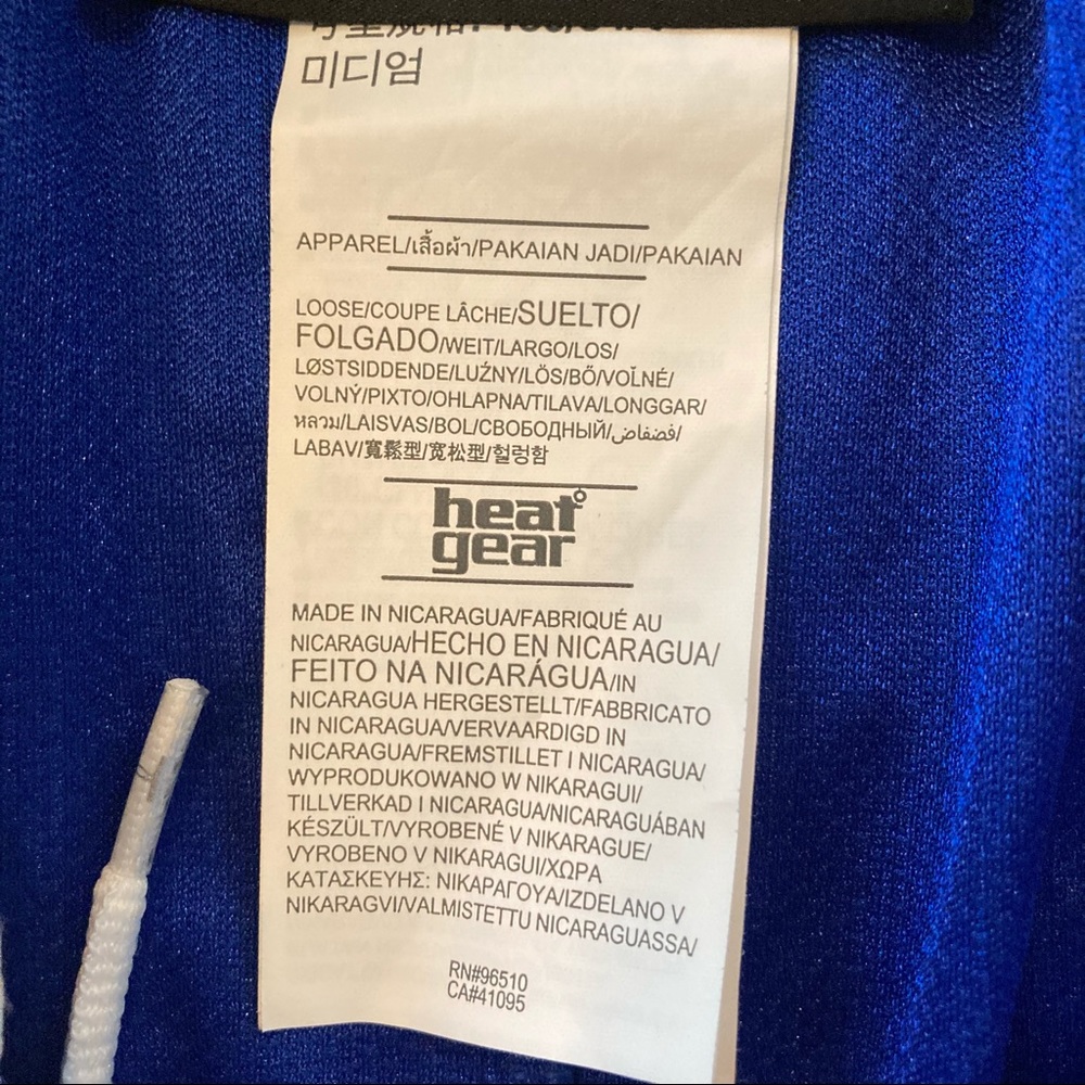 Under Armor Royal Blue Basketball Shorts Medium - Picture 4 of 7